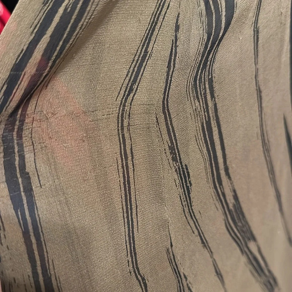 Signature by Robbie Bee Silk Maxi Dress Evening Wear Gown Sheer, Size 16 - Picture 15 of 16